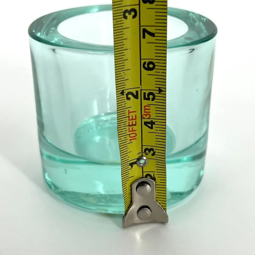 Marimekko iittala kynttilalyhty Water Green Votive Candle Holder Finland